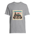 Munich Things unisex T-shirt with retro Munich automotive artwork